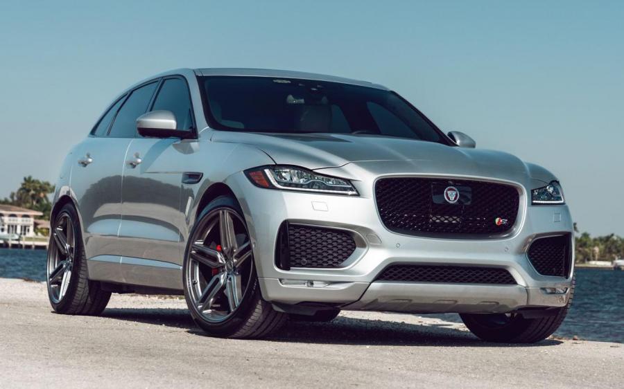 Jaguar F-Pace 35t AWD on Vossen Wheels (HF-1) '2019